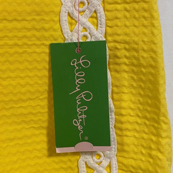 Lilly Pulitzer Liza Short in Sunglow Yellow NWT‎ Size 00 - Picture 2 of 9